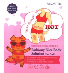 MILATTE Fashiony Nice Body Solution (Hot Patch) 溶脂瘦身貼-熱